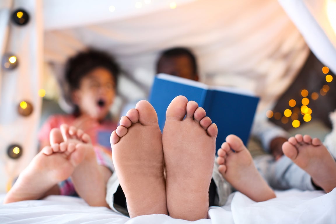 Father Reading Bedtime Story